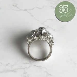 Diamond Cluster Ring